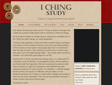 Tablet Screenshot of iching.com.au